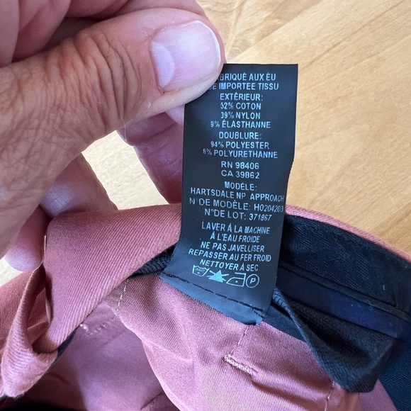 THEORY TROUSER PANTS 10 ANKLE LENGTH NWOT SALMON CAREER CASUAL OFFICE CLASSIC - Picture 12 of 12